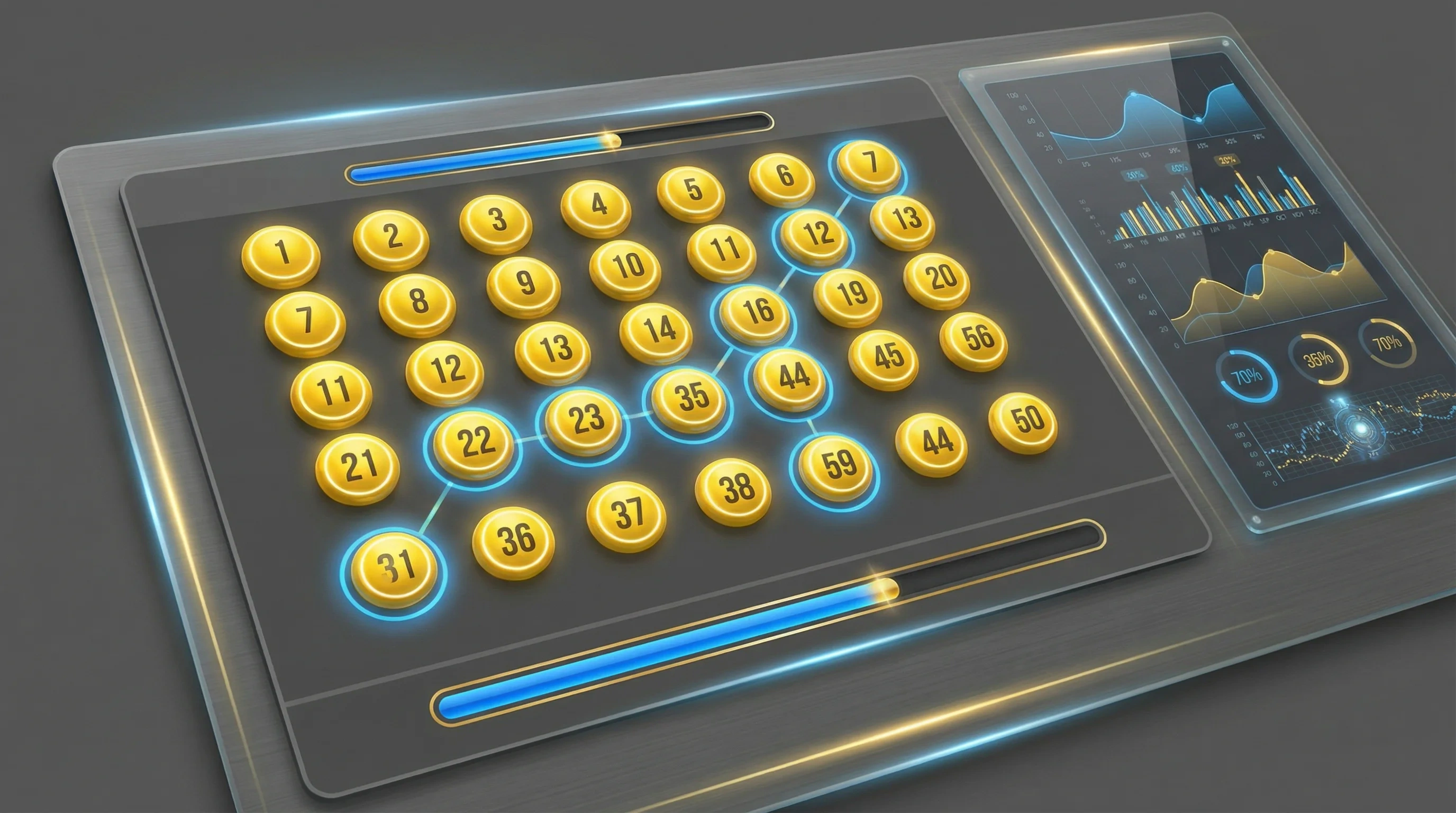 娱乐城智能选号器界面展示